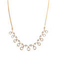Radiant Swirl Diamond Necklace,,hi-res 