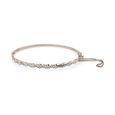 Prisitne Diamond & White Gold Bangle,,hi-res 