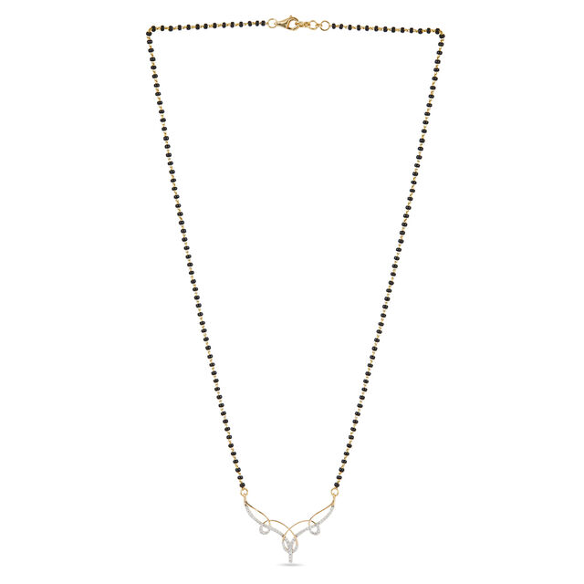 Tanishq 18 Karat Diamond Mangalsutra for Women 