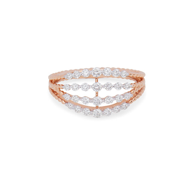 Tanishq 18KT Diamond  Finger Ring 