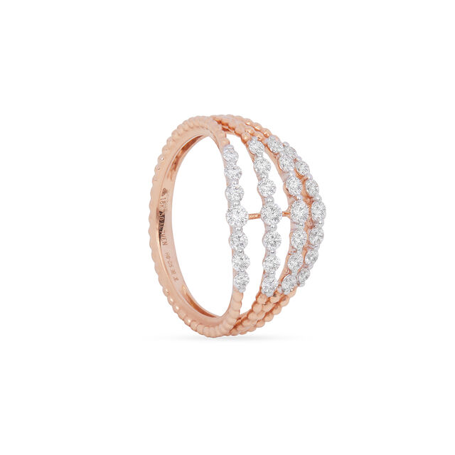 Tanishq 18KT Diamond  Finger Ring 2