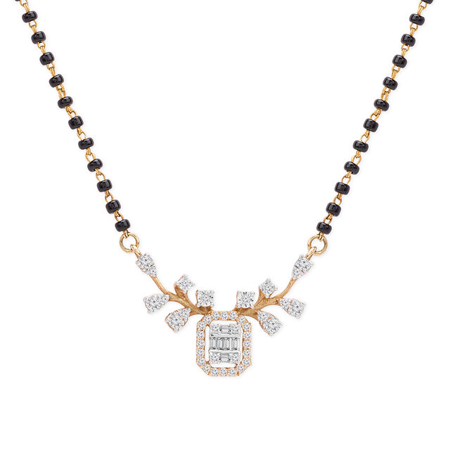 Tanishq 18KT Diamond Mangalsutra for Women 2