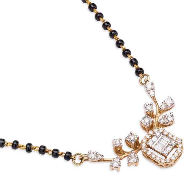 Tanishq 18KT Diamond Mangalsutra for Women 3