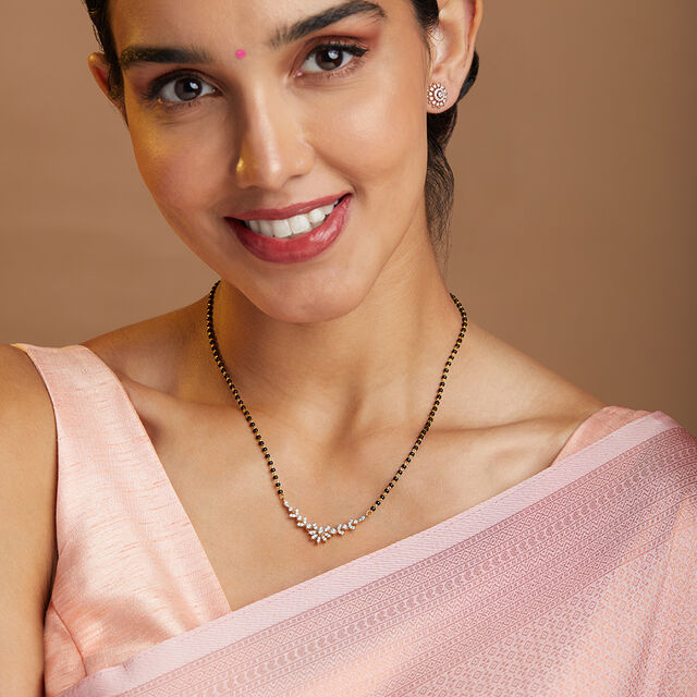 Tanishq 18KT Diamond Mangalsutra for Women 2