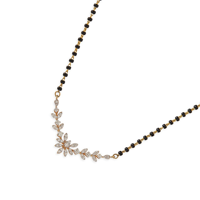Tanishq 18KT Diamond Mangalsutra for Women 3