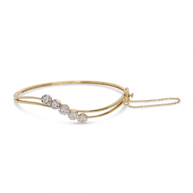 Tanishq 18KT Diamond Bangle 