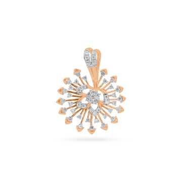Tanishq 18 Karat Diamond Pendant for Women
