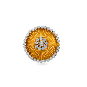 Tanishq 18 Karat Diamond Pendant for Women