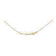 Regal Rose Gold Diamond Necklace Set 7
