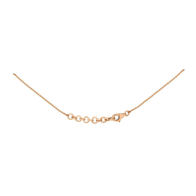 Regal Rose Gold Diamond Necklace Set 7