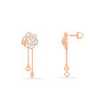 Blooming Rose Drop Earrings 2