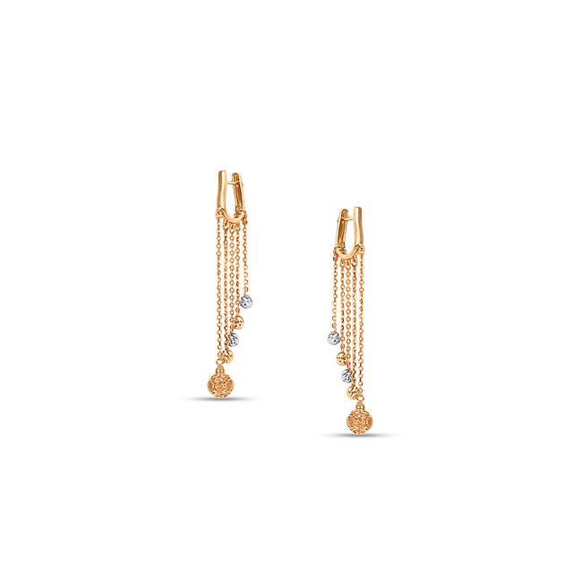 Tanishq 18 Karat Gold Earrings for Women 