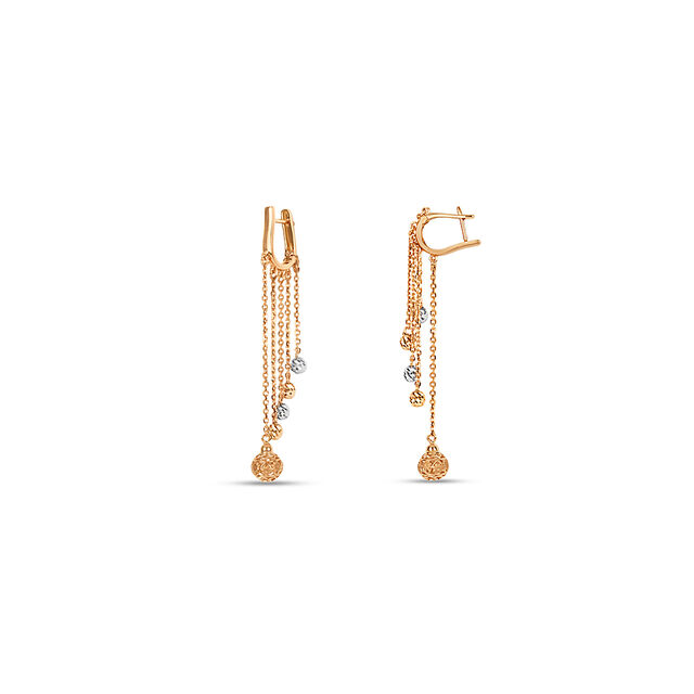 Tanishq 18 Karat Gold Earrings for Women 2