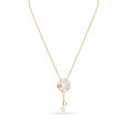 Floral Cascade Rose Gold Necklace 