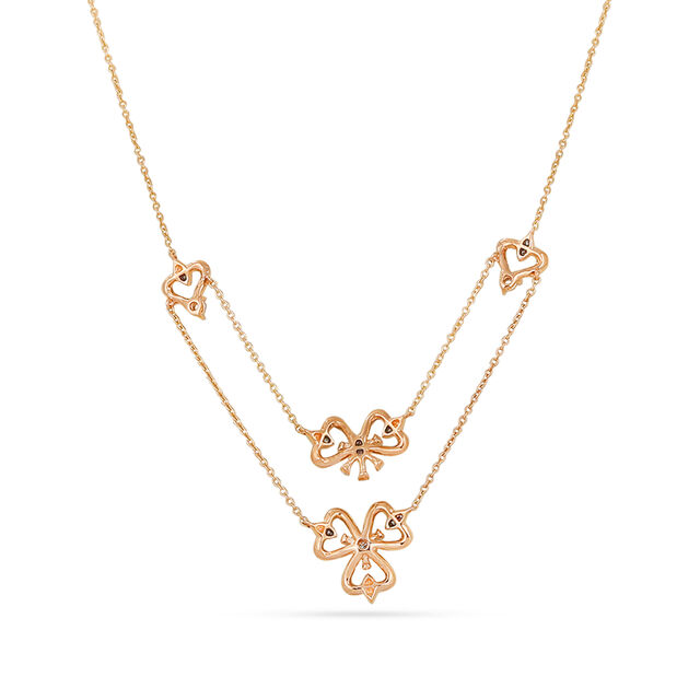Whimsical Clover Heart Chain. 2