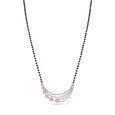 Sophisticated Moonlit Diamond Necklace 