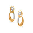 Tanishq Diamond Earrings 