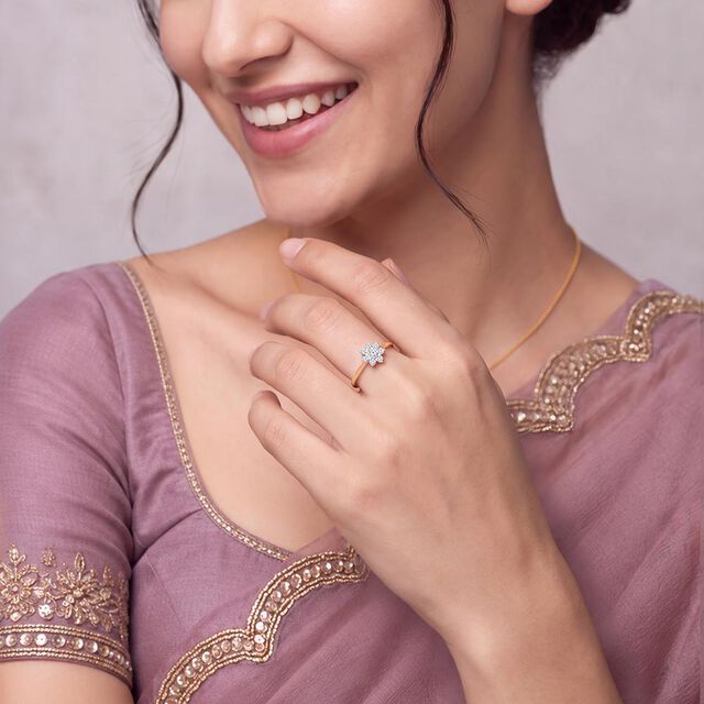 Dainty Dazzle Diamond Ring 3