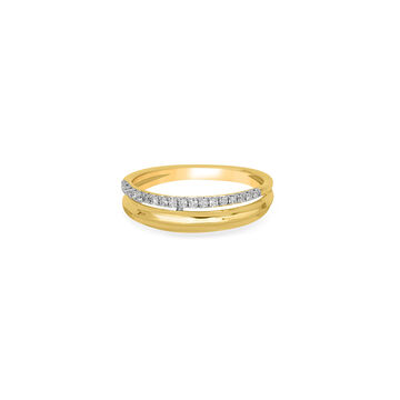 Tanishq 18 Karat Diamond Finger Ring for Women