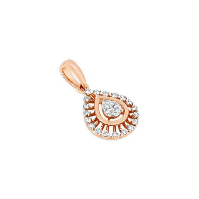 Tanishq 18KT Diamond  Pendant 2