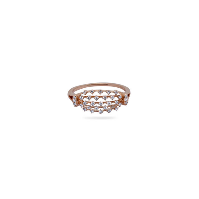 Modern Geometric Diamond Statement Ring,,hi-res 