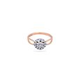 Fleur Gold studded ring 