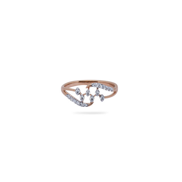 Flowing Harmony Diamond Ring,,hi-res 
