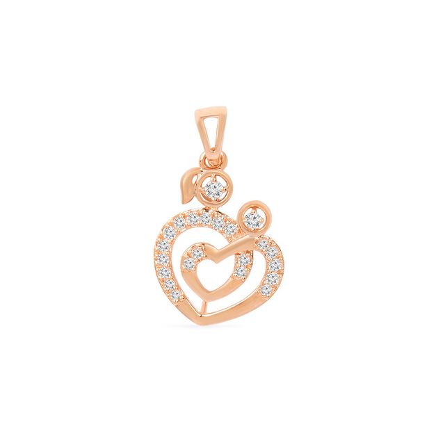 Tanishq 18KT Diamond Pendant for Women 