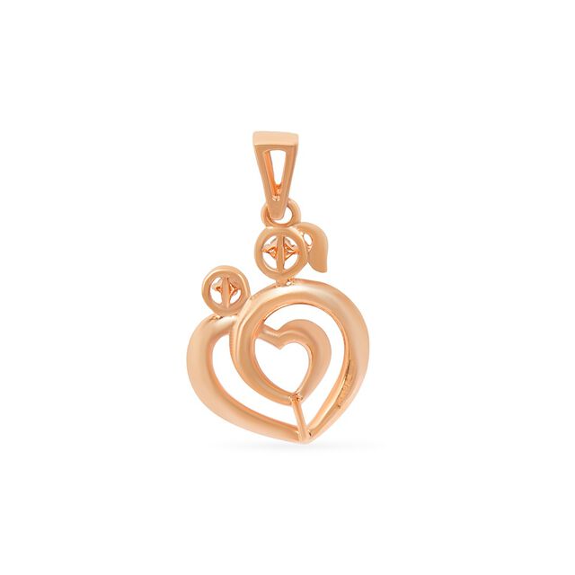 Tanishq 18KT Diamond Pendant for Women 3