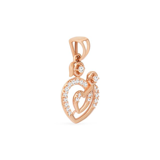 Tanishq 18KT Diamond Pendant for Women 4
