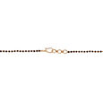 Crescent Elegance Diamond Mangalsutra 3