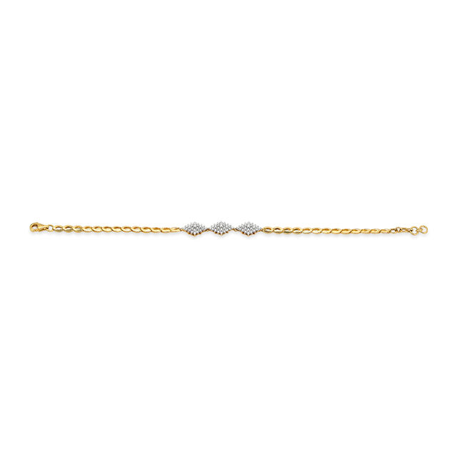 Tanishq 18KT Diamond Bracelet for Women 2