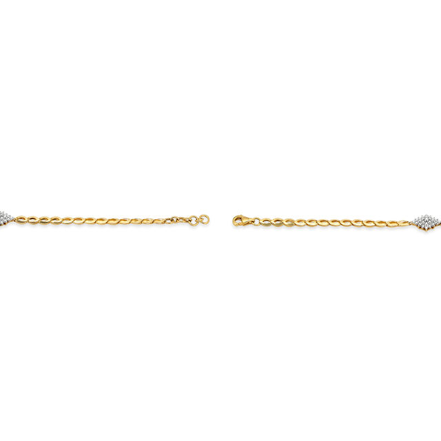 Tanishq 18KT Diamond Bracelet for Women
