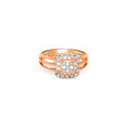 Tanishq 18 Karat Diamond Finger Ring for Women 