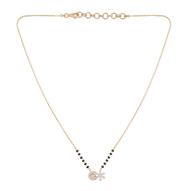 Tanishq 18KT Diamond Mangalsutra for Women 