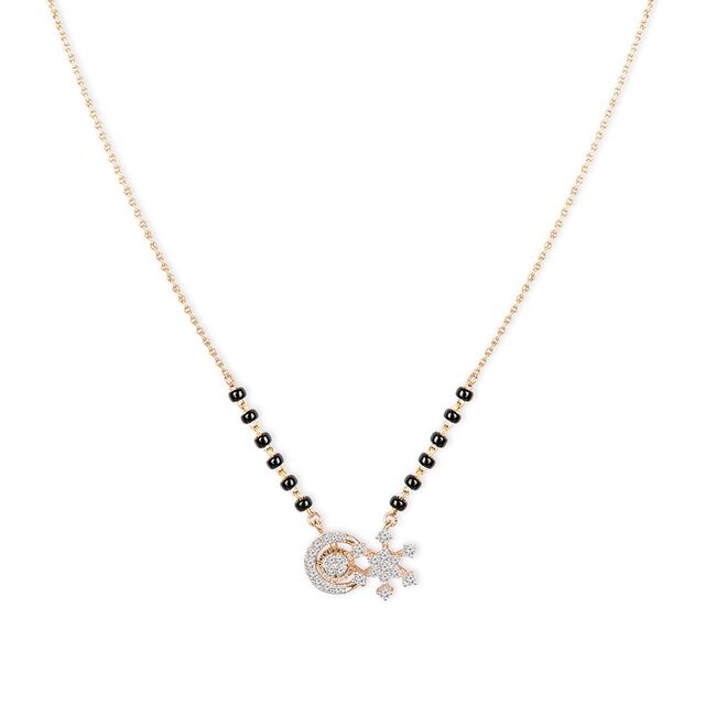 Tanishq 18KT Diamond Mangalsutra for Women 2