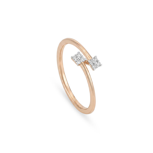 Dainty Charm Diamond Ring 2