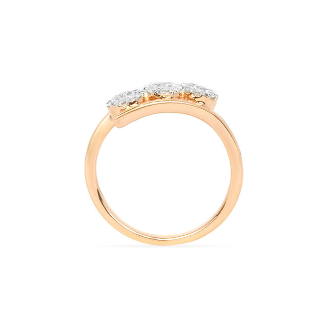 Tanishq 18KT Diamond Finger Ring for Women 4