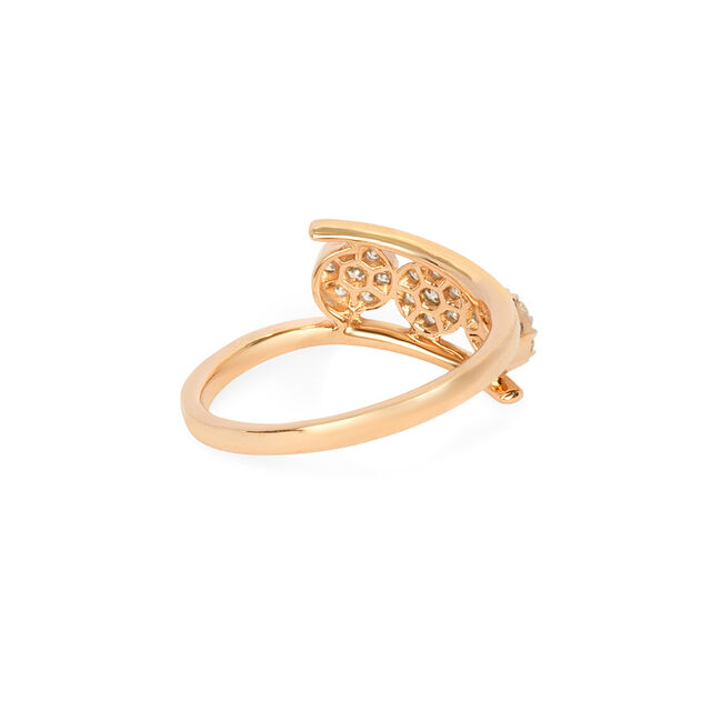 Tanishq 18KT Diamond Finger Ring for Women 5
