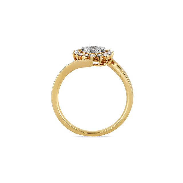 Tanishq 18KT Diamond Finger Ring for Women 3