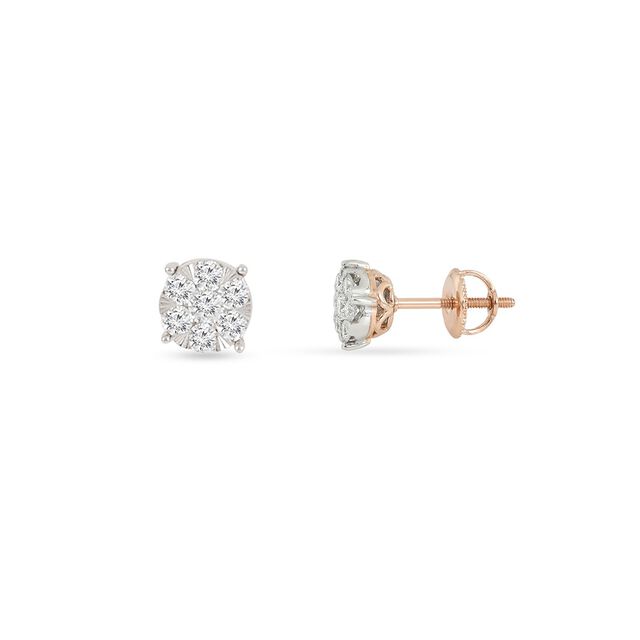 Tanishq 18KT Diamond Earrings for Women 2
