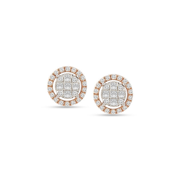 Tanishq 18KT Diamond Earrings for Women 