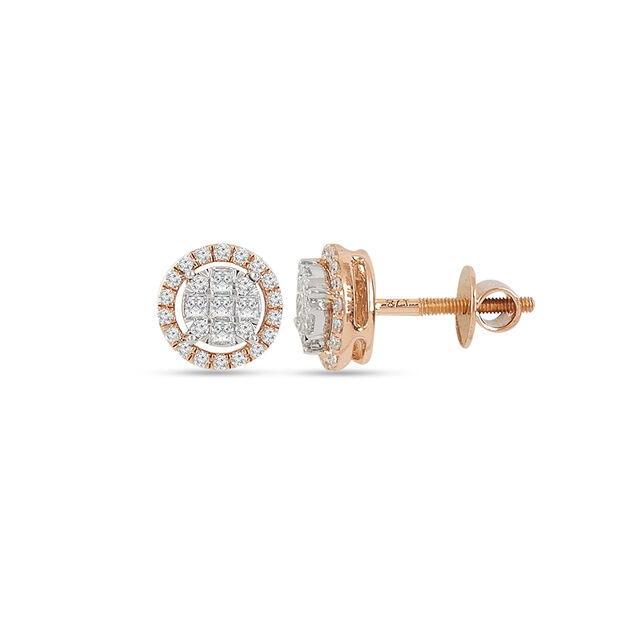 Tanishq 18KT Diamond Earrings for Women 4