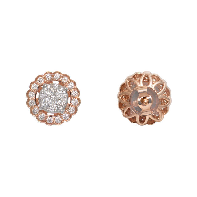 Tanishq 18KT Diamond Earrings 3