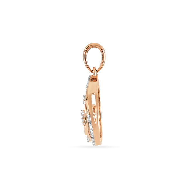 Tanishq 18 KT Leaf Frame Setfor Women 3