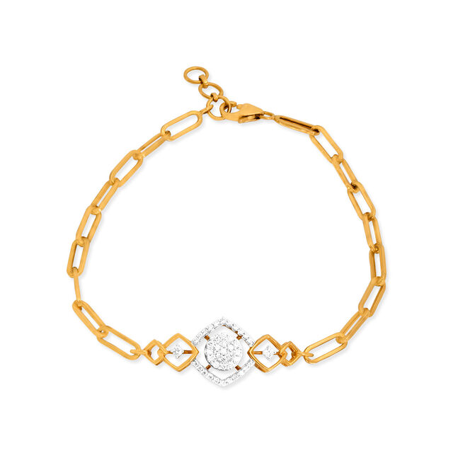 Tanishq 18KT Diamond Bracelet for Women 2