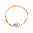 Tanishq 18 Karat Diamond Bracelet for Women 