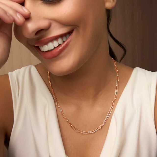 Tanishq 18 KT Gold Chain for Women 2