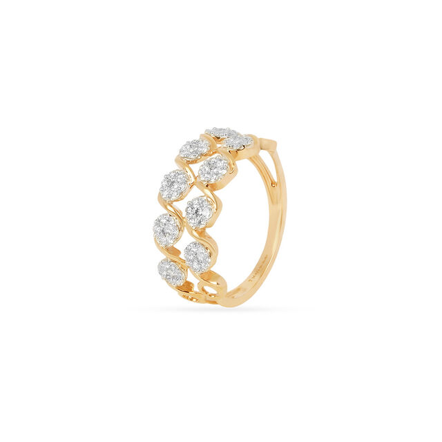 Tanishq 18KT Diamond Finger Ring for Women 2