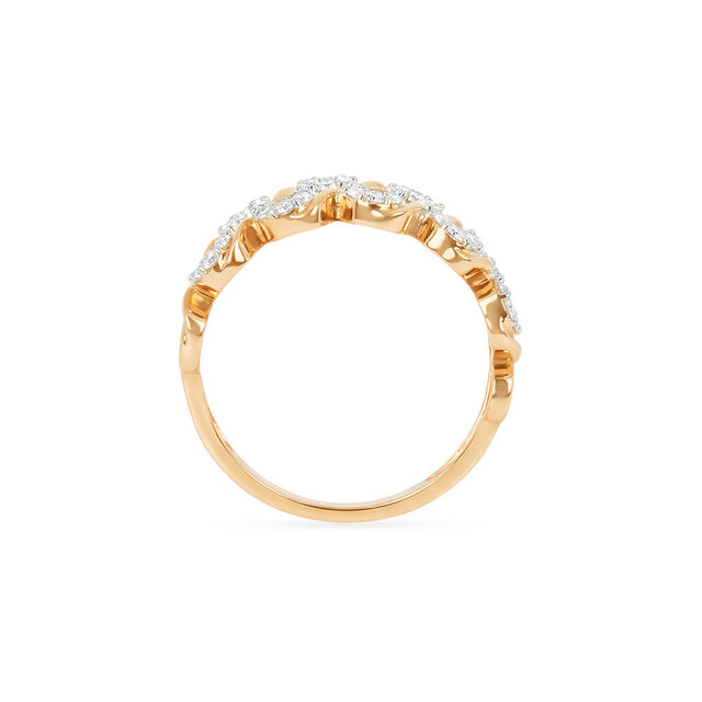 Tanishq 18KT Diamond Finger Ring for Women 3